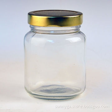 Food Storage Container, Diameter of 8.5 x 11cm with Tin Metal Lid, All Colors Available